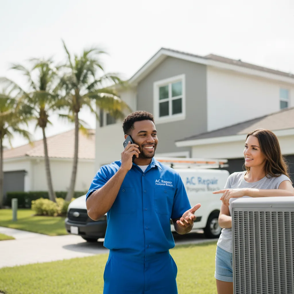 AC Repair Pompano Beach customer support in Absecon